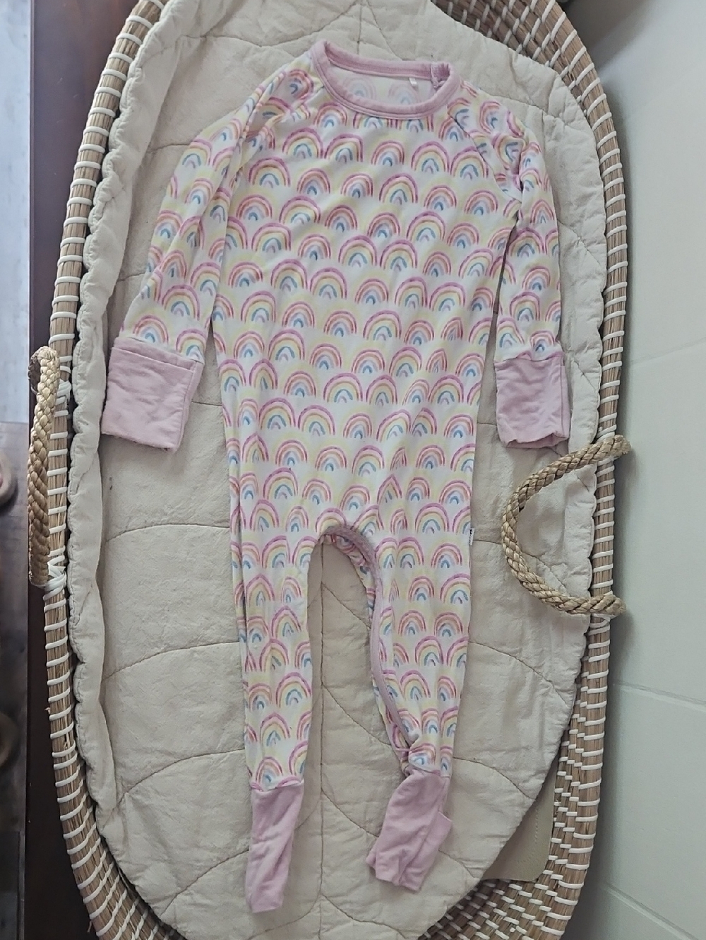 Little Sleepies Pastel Rainbows 3-6 Months
